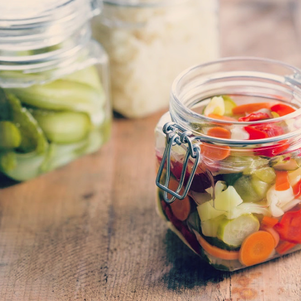 pickled fermented foods healthy digestion