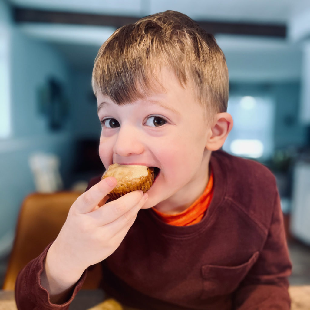 EggFree Frosted Banana Muffins Entegro Health Probiotics