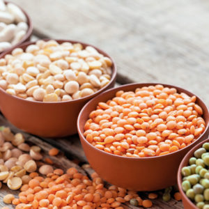 lentils high fiber foods