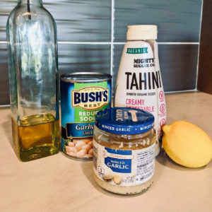 Hummus ingredients