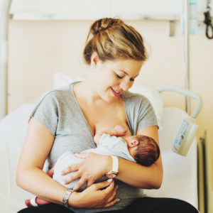 Breastfeeding after C-section birth
